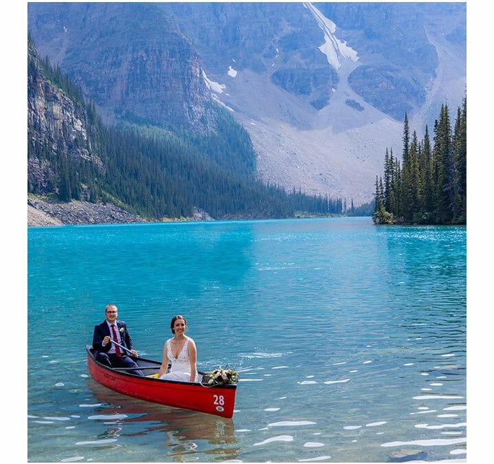 What to Know When Planning a Moraine Lake Elopement